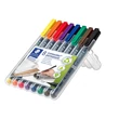 Alkoholos marker készlet, OHP, 0,4 mm, STAEDTLER 
