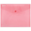 Irattartó tasak,A5, PP, patentos, DONAU, piros
