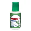 Hibajavító folyadék, vízbázisú, szivacsos, 20 ml, KORES 