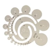 Radius sablon, műanyag, KOH-I-NOOR 