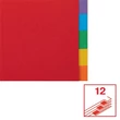 Regiszter, karton, A4, 12 részes, ESSELTE 