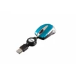 Egér, vezetékes, optikai, kisméret, USB, VERBATIM 