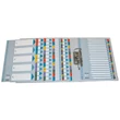 Regiszter, karton, A4, 1-31, ESSELTE 