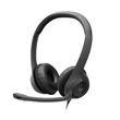Fejhallgató, mikrofonnal, USB csatlakozás, LOGITECH 