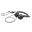 Fejhallgató, mikrofonnal, USB csatlakozás, LOGITECH 