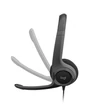 Fejhallgató, mikrofonnal, USB csatlakozás, LOGITECH 