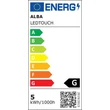 Asztali lámpa, LED, 4,8 W, ALBA 