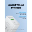 Vention USB-A+C (2port, 18W/20W,fehér), töltő