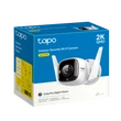 TP LINK Tapo C325WB kültéri biztonsági Wi-Fi kamera 2K QHD, 4MP, IP66, ColorPro, Night Vision, fehér
