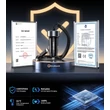 Choetech USB-C*2+A (65W,3-portos, autós, gyorstöltő), töltő