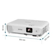 Epson EBW53 3LCD / 4000 Lumen / WXGA projektor