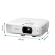 Epson EHTW840 3LCD / 4000Lumen / Full HD házimozi projektor