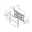 MULTIBRACKETS Fali konzol, M VESA Super Slim Tilt & Turn Plus (32-65