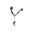 MULTIBRACKETS 2 karos asztali konzol, M VESA Gas Lift Arm Dual Silver (15-32
