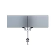 MULTIBRACKETS 2 karos asztali konzol, M VESA Gas Lift Arm Dual Silver (15-32