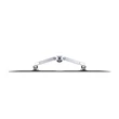 MULTIBRACKETS 2 karos asztali konzol, M VESA Gas Lift Arm Dual Silver (15-32