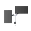 MULTIBRACKETS 2 karos asztali konzol, M VESA Gas Lift Arm Dual Silver (15-32