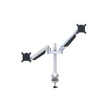 MULTIBRACKETS 2 karos asztali konzol, M VESA Gas Lift Arm Dual Silver (15-32