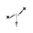 MULTIBRACKETS 2 karos asztali konzol, M VESA Gas Lift Arm Dual Silver (15-32
