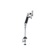 MULTIBRACKETS 2 karos asztali konzol, M VESA Gas Lift Arm Dual Silver (15-32