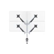 MULTIBRACKETS 4 karos asztali konzol, M VESA Gas Lift Arm Quad Silver (15-32
