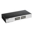 D-LINK Switch 16x1000Mbps Fémházas Asztali, Rackes, GO-SW-16G/E