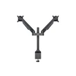 MULTIBRACKETS 2 karos asztali konzol, M VESA Gas Lift Arm Dual Black (15-32
