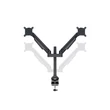 MULTIBRACKETS 2 karos asztali konzol, M VESA Gas Lift Arm Dual Black (15-32