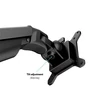 MULTIBRACKETS 2 karos asztali konzol, M VESA Gas Lift Arm Dual Black (15-32