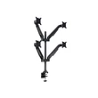 MULTIBRACKETS 4 karos asztali konzol, M VESA Gas Lift Arm Quad Black (15-32