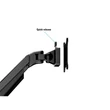 MULTIBRACKETS 4 karos asztali konzol, M VESA Gas Lift Arm Quad Black (15-32
