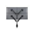 MULTIBRACKETS 4 karos asztali konzol, M VESA Gas Lift Arm Quad Black (15-32