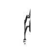 MULTIBRACKETS 4 karos asztali konzol, M VESA Gas Lift Arm Quad Black (15-32