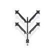 MULTIBRACKETS 4 karos asztali konzol, M VESA Gas Lift Arm Quad Black (15-32