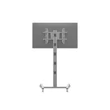 MULTIBRACKETS Gurulós padlóállvány, M Display Stand 180 Single Silver (32-65
