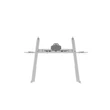 MULTIBRACKETS Gurulós padlóállvány, M Display Stand 180 Single Silver (32-65