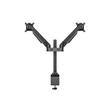 MULTIBRACKETS 2 karos asztali konzol, M VESA Gas Lift Arm Dual Black HD (15-32