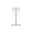 MULTIBRACKETS Padlóállvány, M Display Stand 180 Single Silver w. Floorbase (24-65