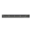 ZYXEL Switch 44x1000Mbps + 4xGigabit kombó SFP+ 2xGigabit SFP, Fémházas Menedzselhető (48GbE port), GS1920-48V2-EU0101F