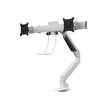 MULTIBRACKETS Gas Lift asztali konzol (2 képernyős rögzítőkar), M VESA Gas Lift Arm Single White w. Duo Crossbar (15-28