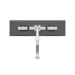 MULTIBRACKETS Gas Lift asztali konzol (2 képernyős rögzítőkar), M VESA Gas Lift Arm Single White w. Duo Crossbar (15-28