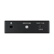 D-LINK Switch 5x1000Mbps (4xPOE+) Fémházas Asztali, DGS-1005P/E