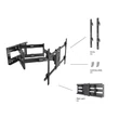 MULTIBRACKETS Fali konzol, M Universal Long Reach Arm 910mm HD, Dual (for LCD/LED panel, 50