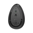 LOGITECH Egér - MX Vertical Ergonomic Bluetooth Optikai, Fekete