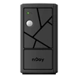 NJOY Szünetmentes 800VA - Keen 800 (2 Schuko, line-interaktív, fekete)