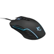 WHITE SHARK GM-5003 AZARAH gaming egér, fekete, 6400dpi
