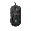 WHITE SHARK GM-5007B GALAHAD gamer egér, fekete, 6400 dpi