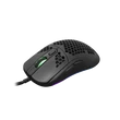 WHITE SHARK GM-5007B GALAHAD gamer egér, fekete, 6400 dpi