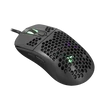 WHITE SHARK GM-5007B GALAHAD gamer egér, fekete, 6400 dpi