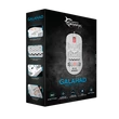 WHITE SHARK GM-5007W GALAHAD gamer egér, fehér, 6400 dpi